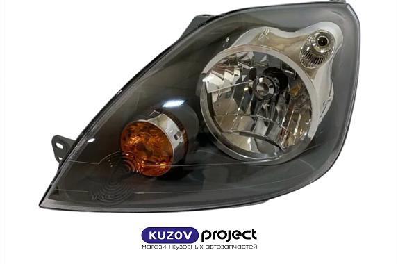 Фара левая с электрическим корректором Ford Fiesta 2005-2008 (TYC / Тайвань)