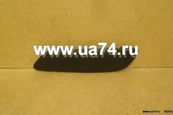 Молдинг бампера левый (внешний) Peugeot 307 2005-2008 (Тайвань)