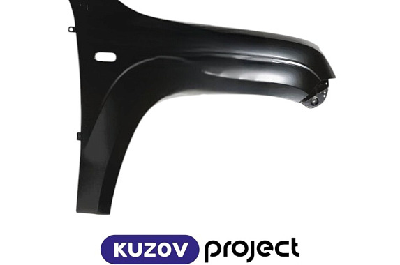 Крыло правое с отверстием под повторитель Volkswagen Amarok 2010-2020 (Тайвань)