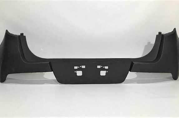 Бампер задний верх Kia Soul (SK3) 2018- (Тайвань)