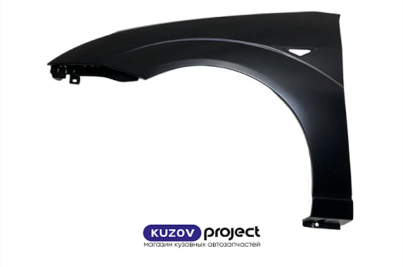 Крыло переднее левое с отверстием под повторитель Ford Focus I 1998-2004 (Тайвань)